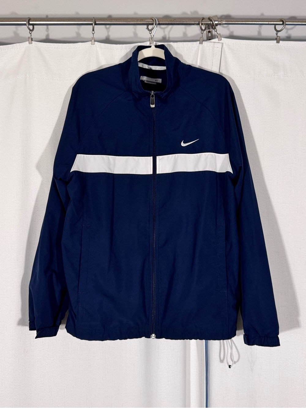 Nike Navy Blue Full Zip Track Jacket